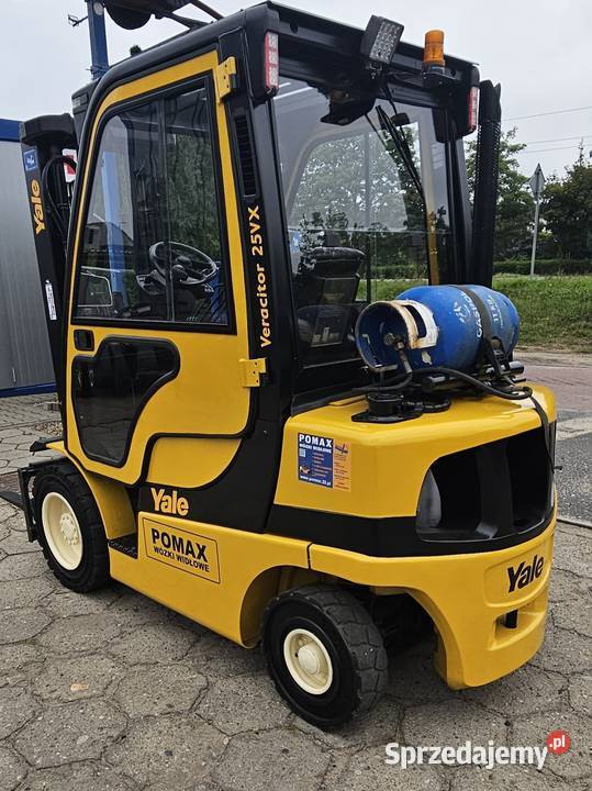 YALE GLP25VX 25T 2013r LPGKabina UDT Przesuw Yale Oborniki