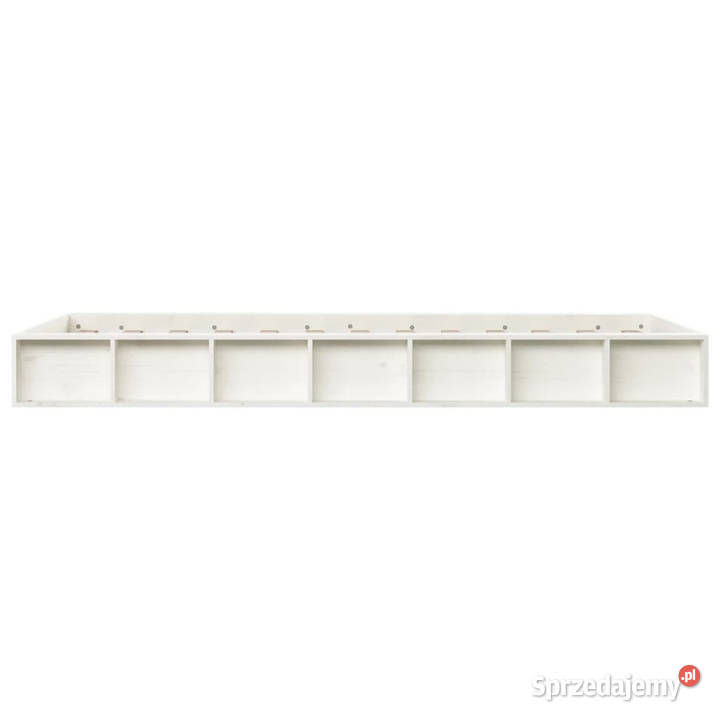 Rama łóżka biała lite drewno 135x190 WM820712 Łóżka Warszawa sprzedam
