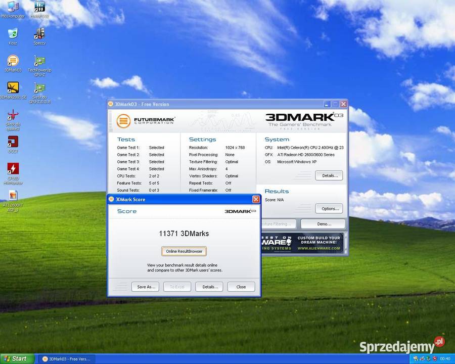 SAPPHIRE ATI Radeon HD2600 XT 512MB 128bit GDDR3 Cielądz