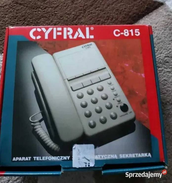 Telefon stacjonarny Cyfral C815 Tomaszów Lubelski
