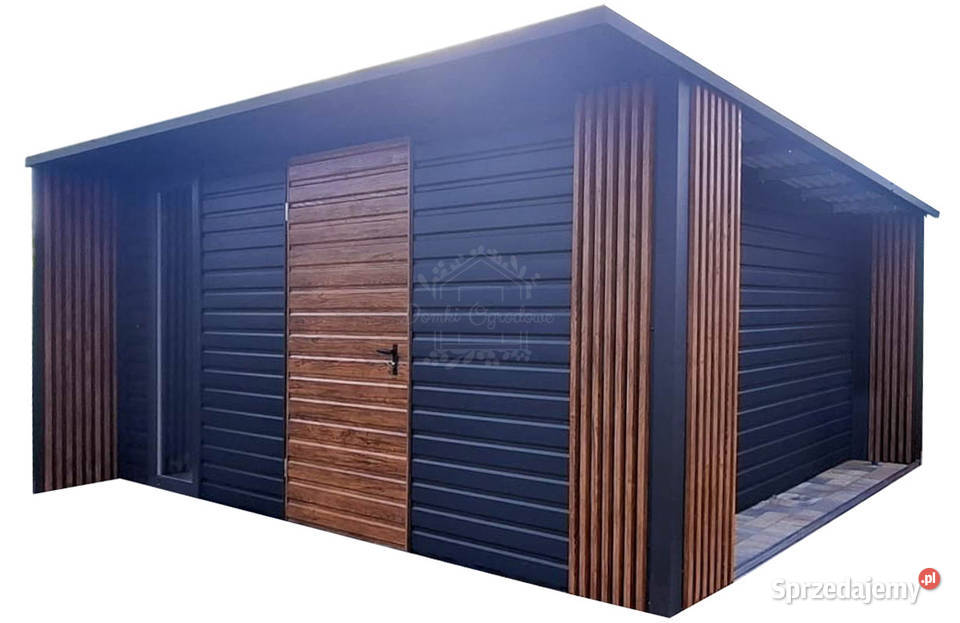 Schowek domek ogrodowy 4x4 antracyt dekor z Jarocin