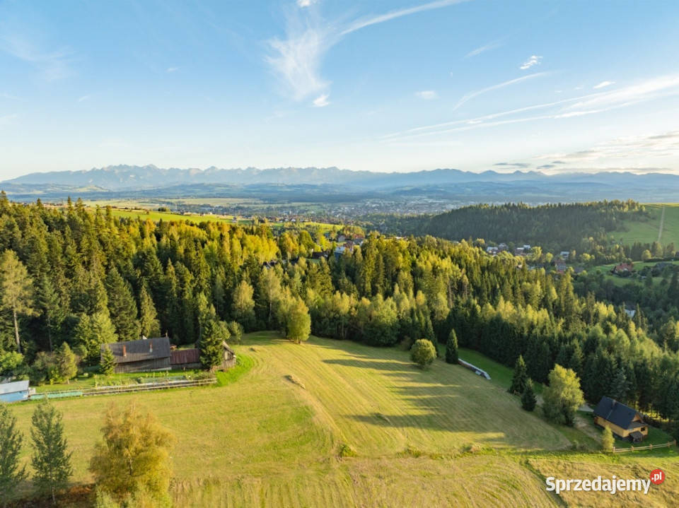 Nowy Targ OSSZUFL Działka budowlana 1302 m MPZP sprzedam