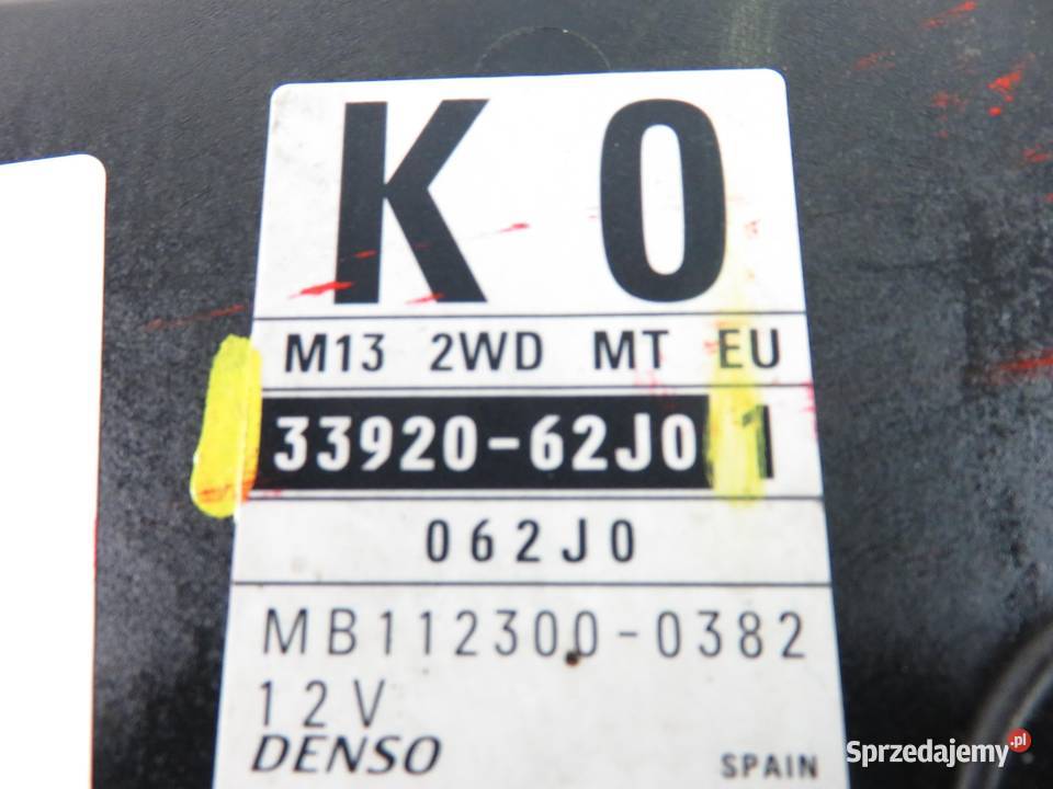 STEROWNIK SILNIKA SUZUKI SWIFT III 3392062J0