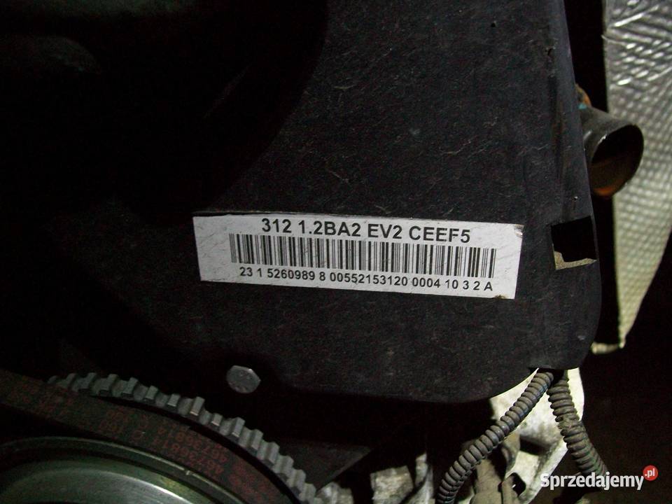 Ford KA MK2 Fiat 500 12 Silnik 72000