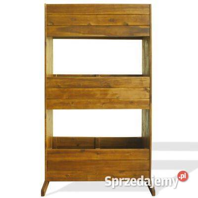 vidaXL Podwyższona donica ogrodowa 3poziomowa Warszawa