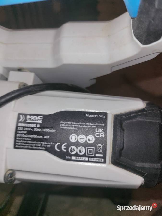 Piła ukośnica z posuwem MACALLISTER małopolskie