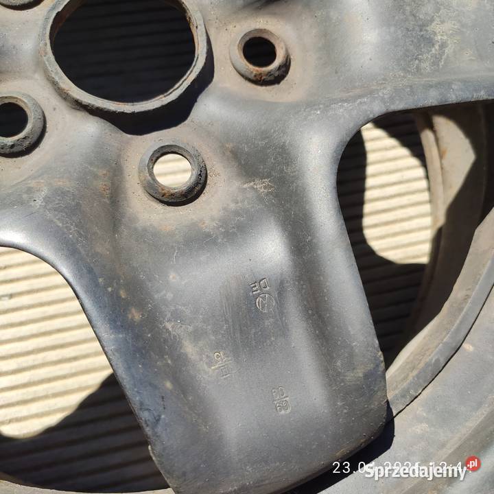 Felgi stalowe VW 16 strukturalne Volkswagen OE Samochodowe Ożarowice