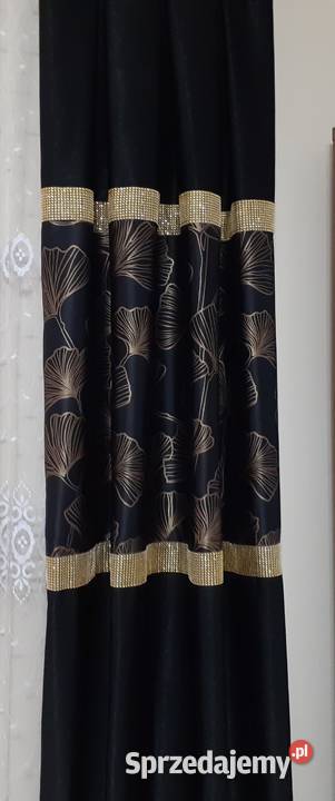 Zasłony liść miłorzębu czarny Mława