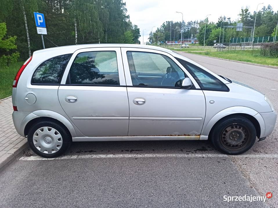 Opel Meriva 16 16v 2005 r 165 przebiegu podlaskie Białystok