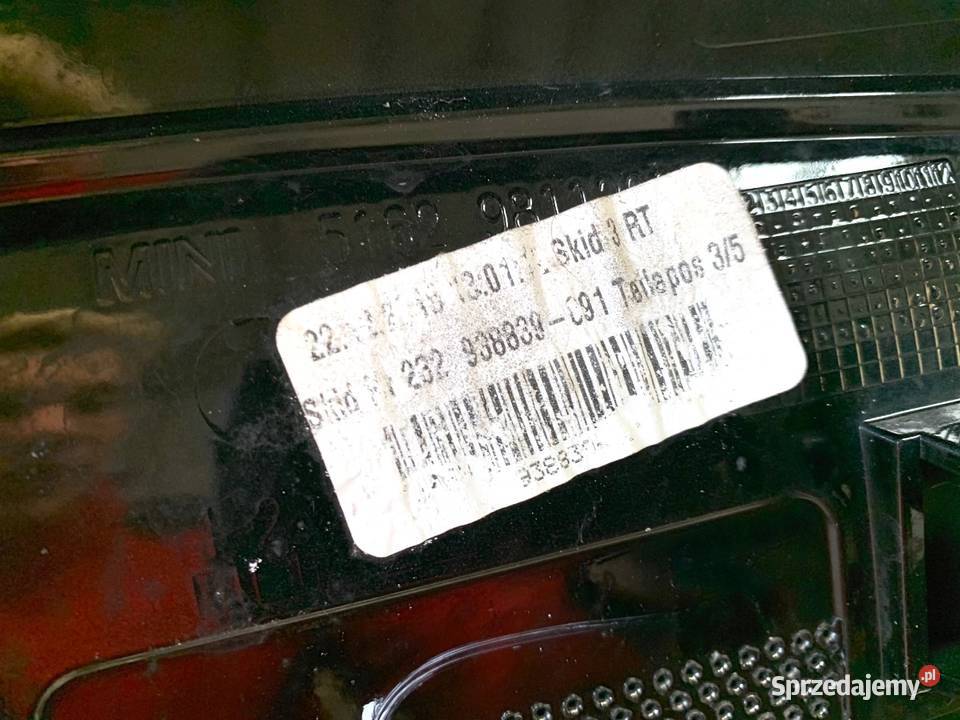 SPOILER TYŁ MINI COUNTRYMAN R60 Crossover 1016 osobowe