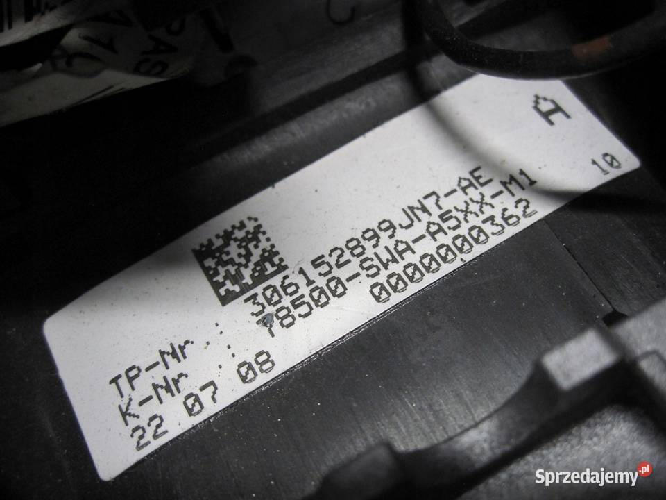 HONDA CRV III 09r kierownica 78500SWAA5XXM1 osobowe