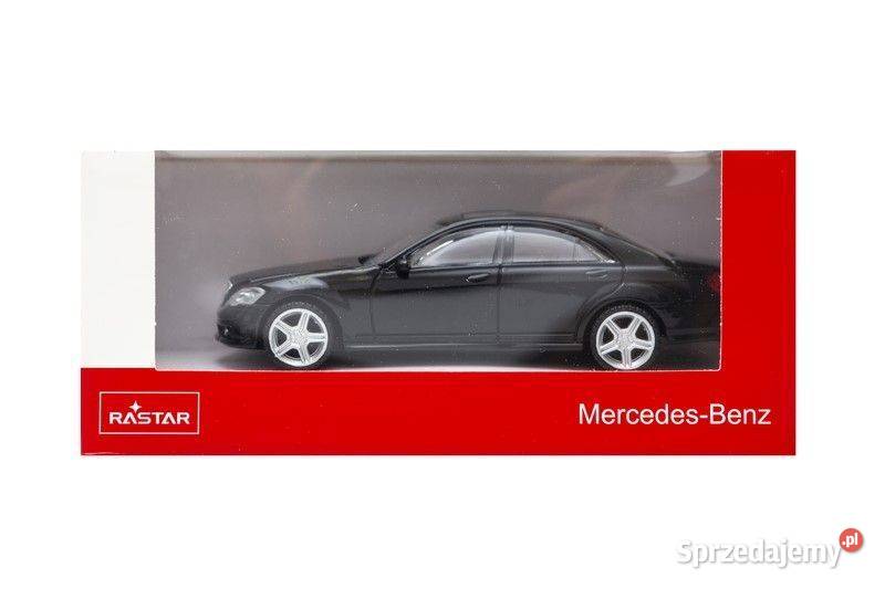 MERCEDES S63 37100 Rastar 143 czarny Poznań