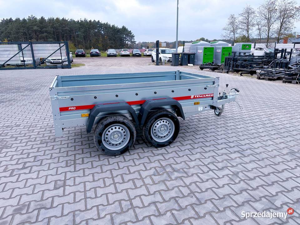 TEMARED PRO 23122 przyczepka dwuosiowa DMC 750 Cegielsko