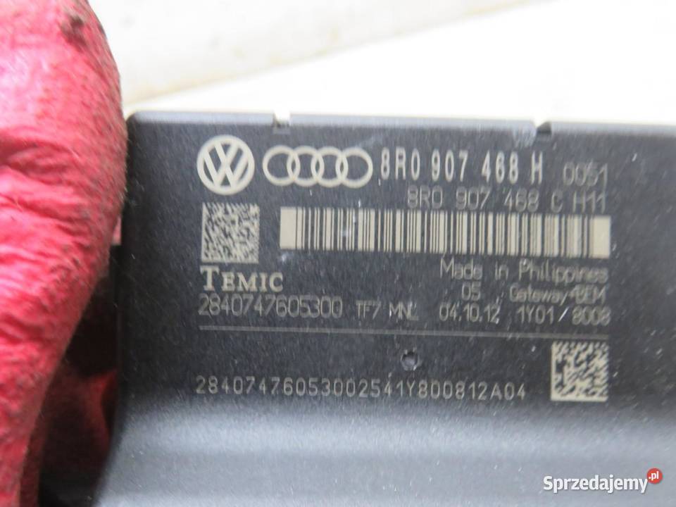 MODUŁ GATEWAY AUDI A4 B8 8R0907468H