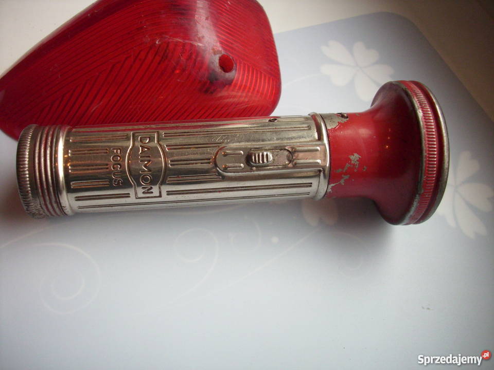 Kolekcjonerska latarkaZabytkowy Daimon Focus zachodniopomorskie Barlinek