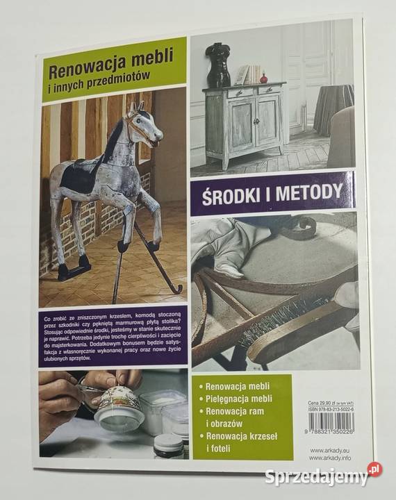 Renowacja mebli i innych przedmiotów Levard Osięciny sprzedam