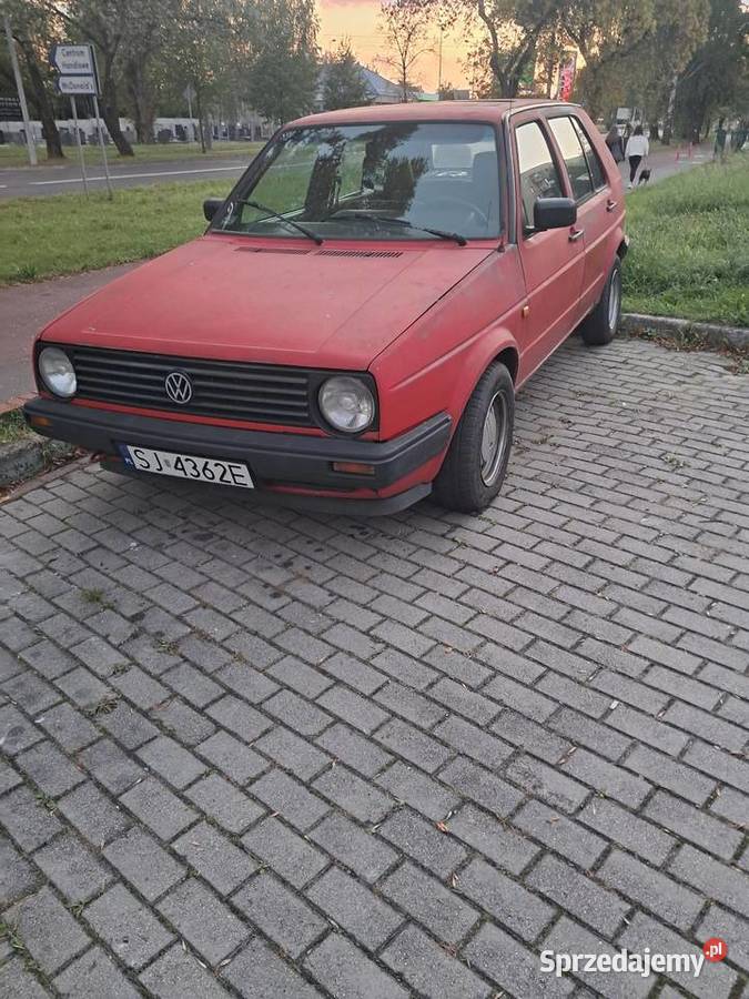 Volkswagen Golf 2 turbo diesel nieuszkodzony śląskie Jaworzno