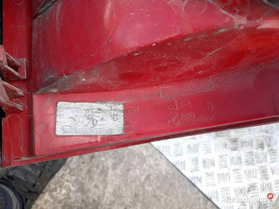Lampa lewa tył tylna Peugeot 407 SW Kombi Radłów