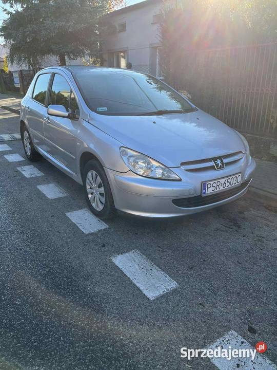 PEUGEOT 307 16 benzyna 2003 wspomaganie 109KM