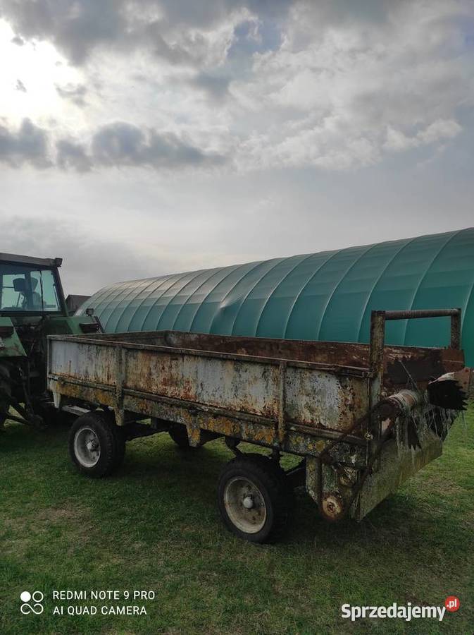 Rozrzutnik obornika dwuosiowy Czarna Białostocka Długosiodło