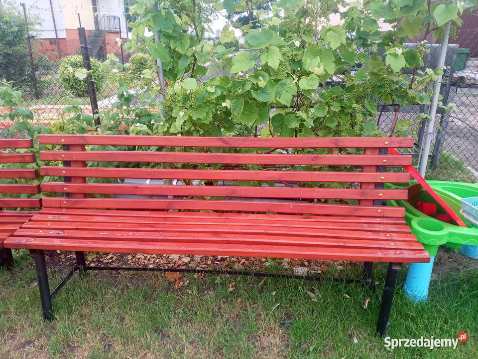 Ławka drewniana Osięciny sprzedam