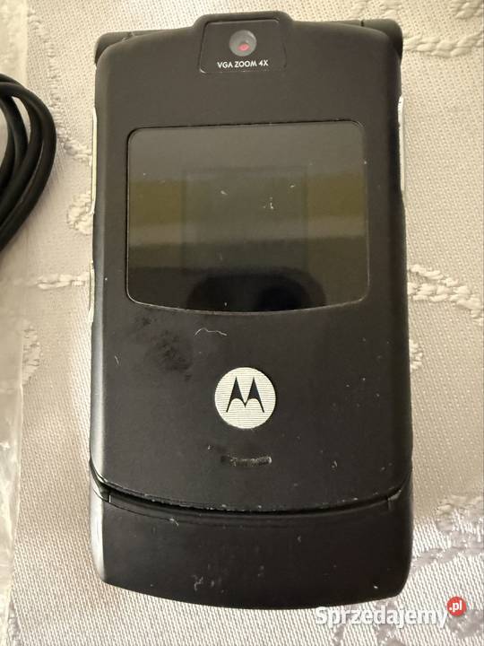 Telefon Komórkowy Motorola V3 Black Ikona Stylu śląskie