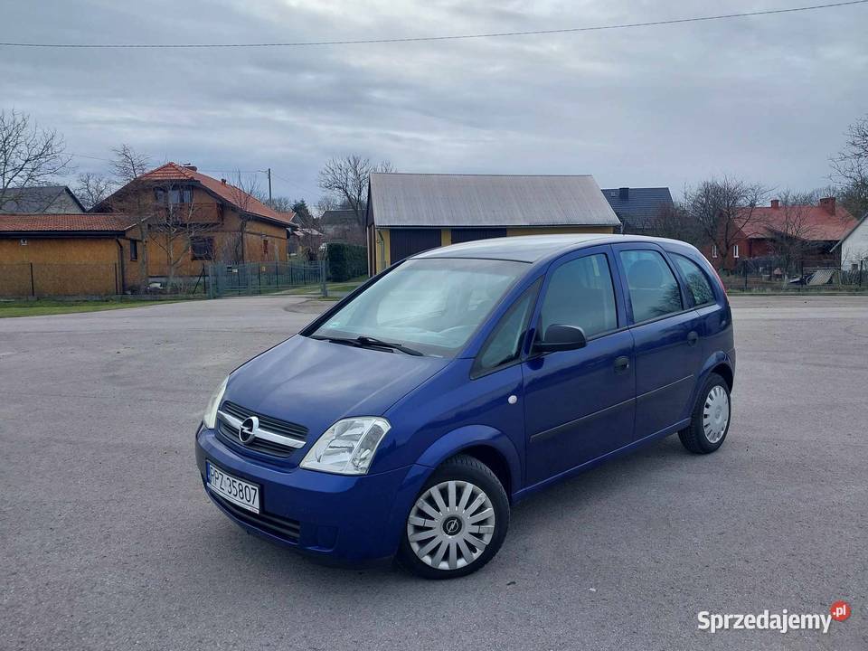 Opel Meriva 2005 16 benzyna Manualna Skrzynia podkarpackie