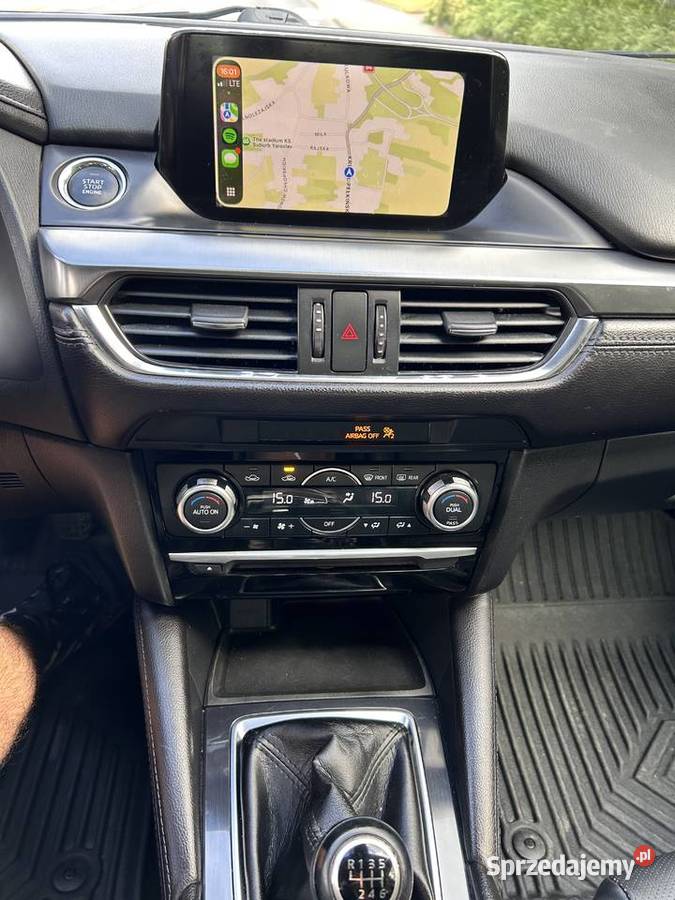Mazda 6 GJ 25 skyactive 2017 96 wielofunkcyjna kierownica