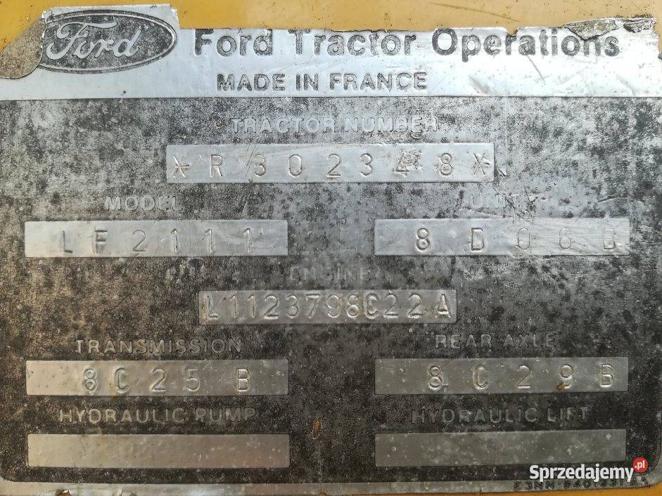 Koparko ładowarka FORD 6552 Opoczno