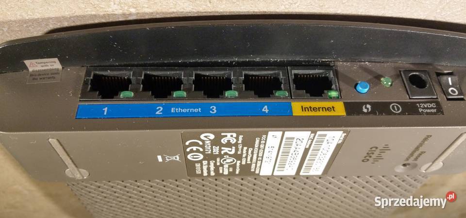 Router WiFi Linksys E2500 v1 router Łódź sprzedam