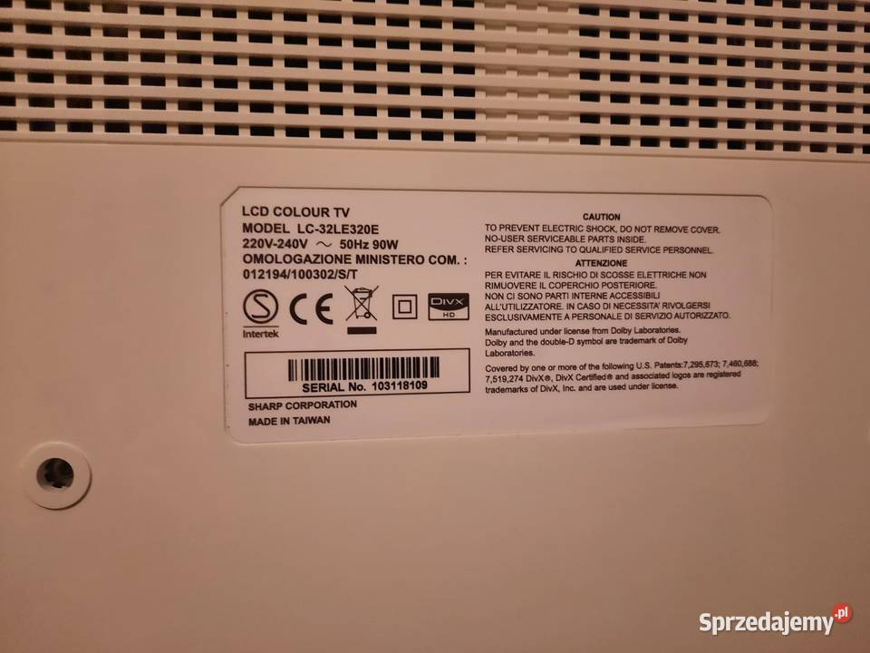 TV Sharp AQUOS 32 Włocławek