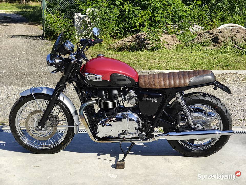 Triumph T100 Bonneville piękny scrambler Rudnik nad Sanem