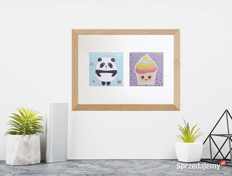 panda plakat na scianę plakat z ciastkiem pokój Białystok