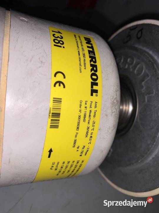 Interroll 138i Drum Motor 075kW 144 mm x 500 mm Warszawa