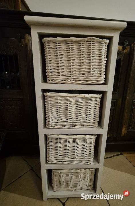 szafka biała stojąca łazienkowa słupek Warszawa