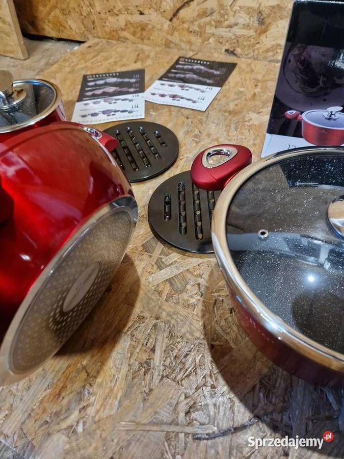 Garnki Edenberg EB 5614 Indukcja zestaw garnków Głogowa