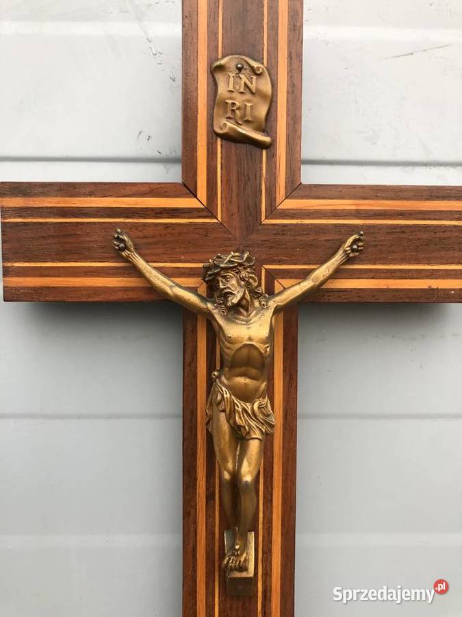 Zabytkowy drewniany Krzyż sprzedam