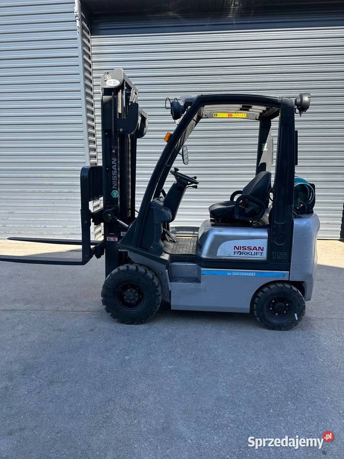 Wózek widłowy NISSAN 15 by UniCarriers Wózki widłowe łódzkie Niedrzew Pierwszy