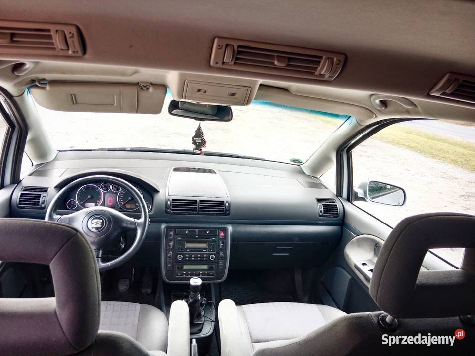 Seat Alhambra 20tdi 7 osobowy elektrochrom. lusterka boczne kujawsko-pomorskie Piotrków Kujawski sprzedam