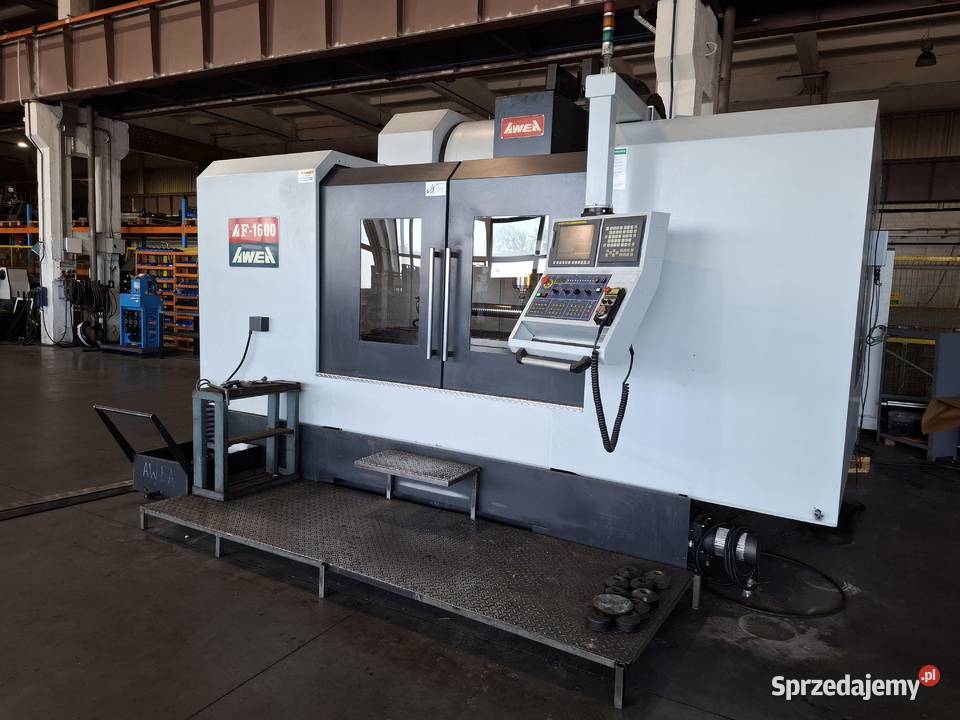 Centrum frezarskie pionowe CNC AF1600 AWEA Andrychów