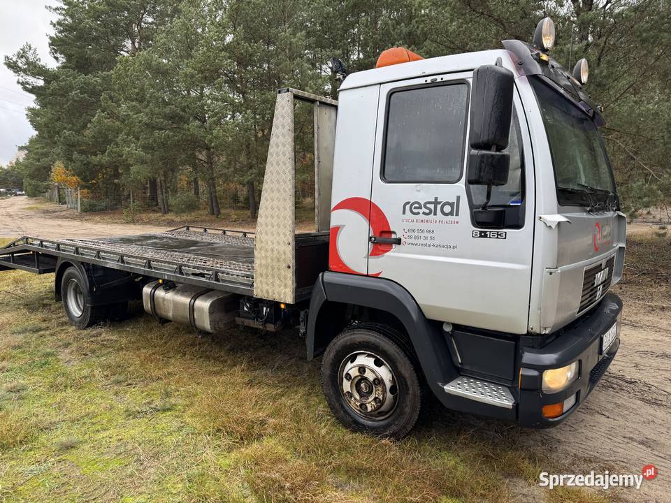 MAN pomoc drogowa samochód specjalny Specjalne