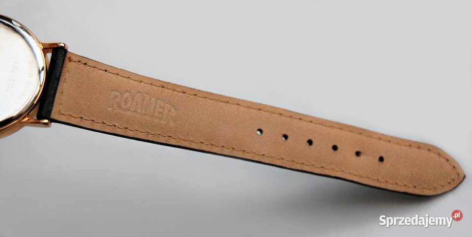 Zegarek męski Roamer of Switzerland 503209 złoty Zegarki lubelskie