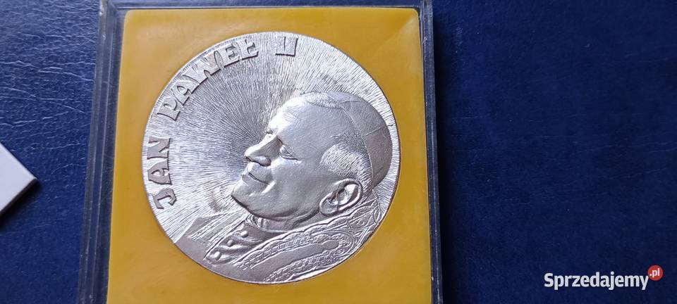 Stare monety Medal JPII 1982 Polska 2 Numizmatyka Lesko