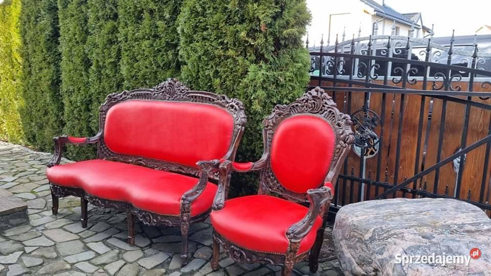 Zestaw neobarokowy 31nowa skóra pałacowy