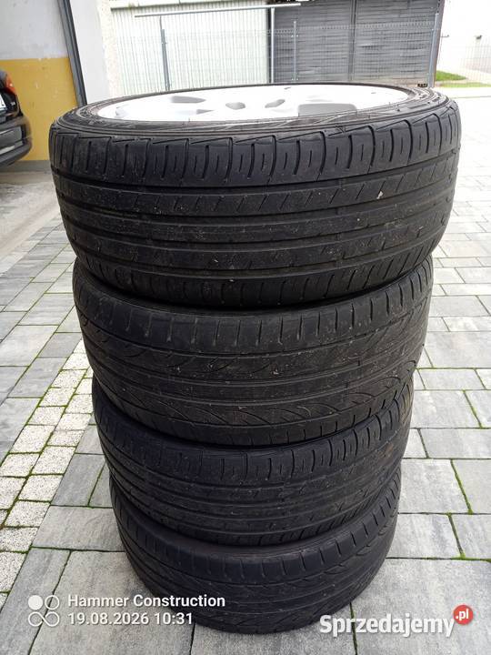 Alufelgi Audi A3 z oponami 22545R17 Okazja Brzozów