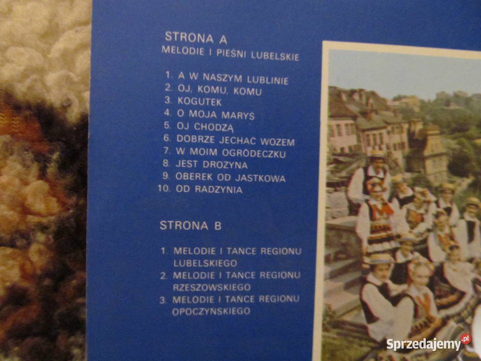 Zespół pieśni i tańca ziemi lubelskiej płyta Lublin