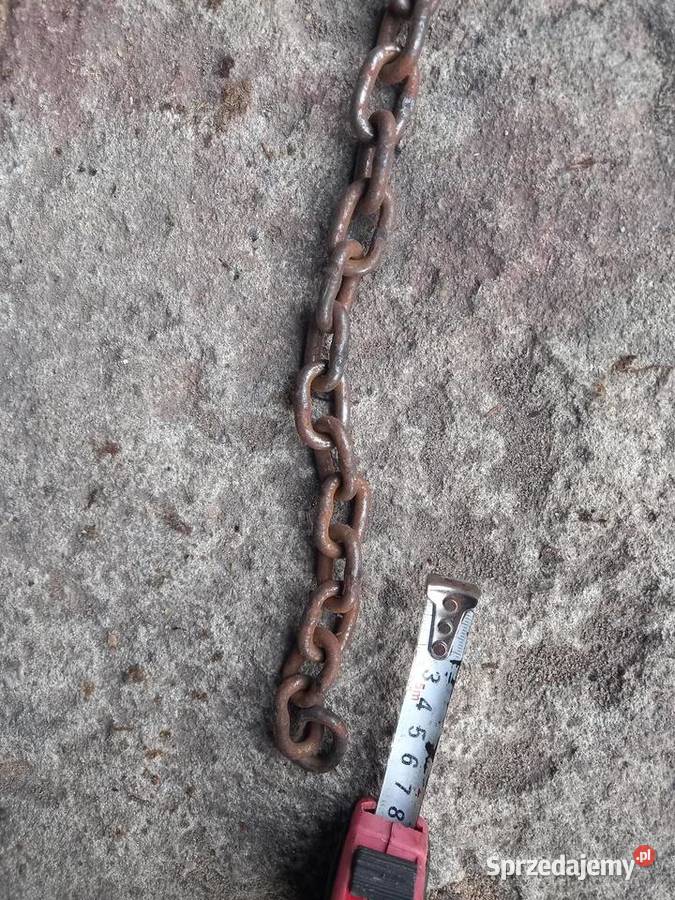 ŁAŃCUCH Stalowy 4mb dł gruby Lublin