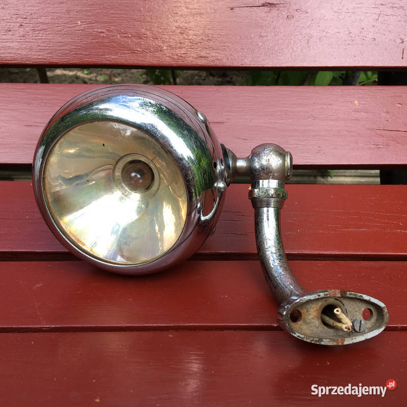 Przedwojenna lampa reflektor Bosch Germany Antyki, Sztuka, Kolekcje Kraków