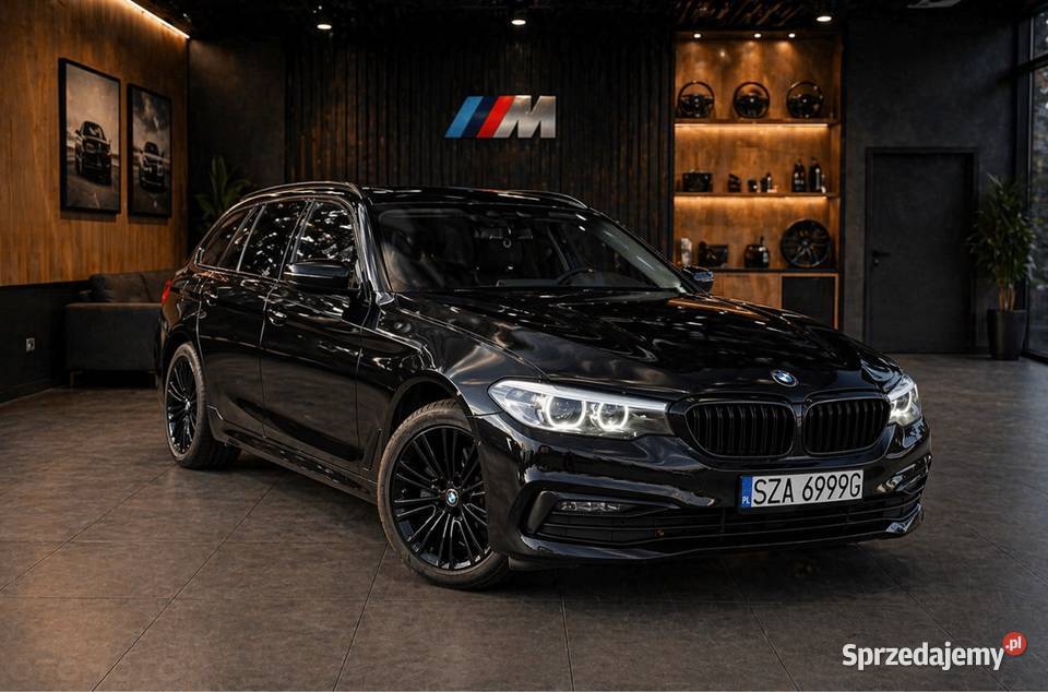 BMW Seria 5 520d Touring Sport Line elektryczne lusterka Zawiercie sprzedam