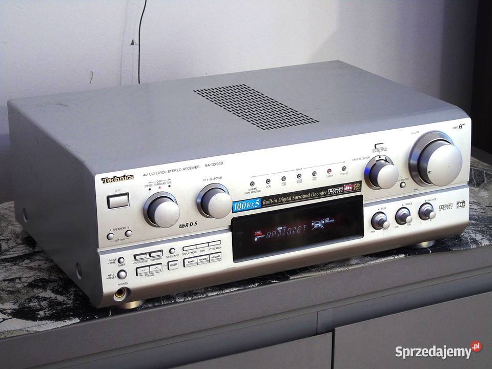 Amplituner Technics SADX90 sprawny 5x 100 wat Amplitunery Jasło sprzedam